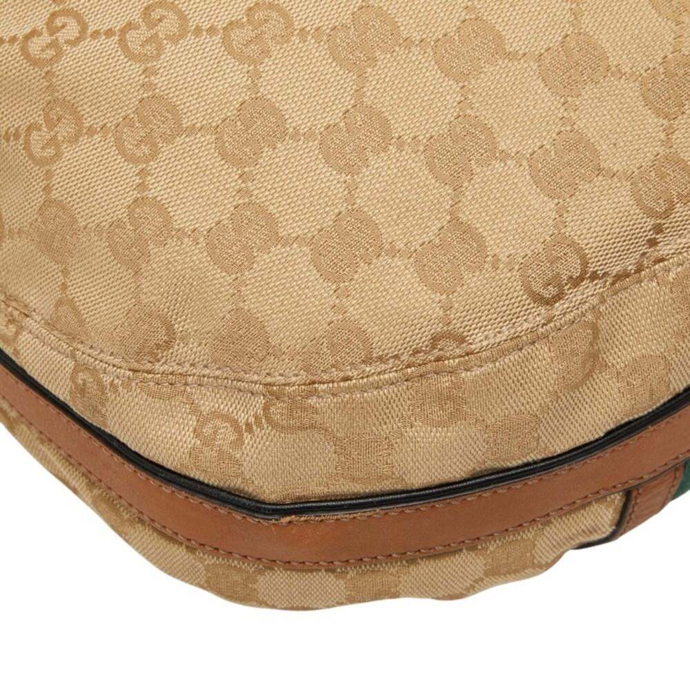 GUCCI Cream Leather Shoulder Bag - Picture 7 of 10